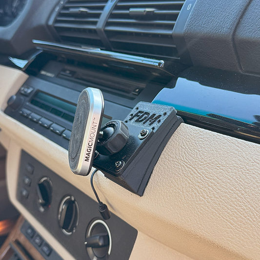 FDM BMW E53 X5 Dash Phone mount for scosche magic mount 2 Fast Design Motorsports